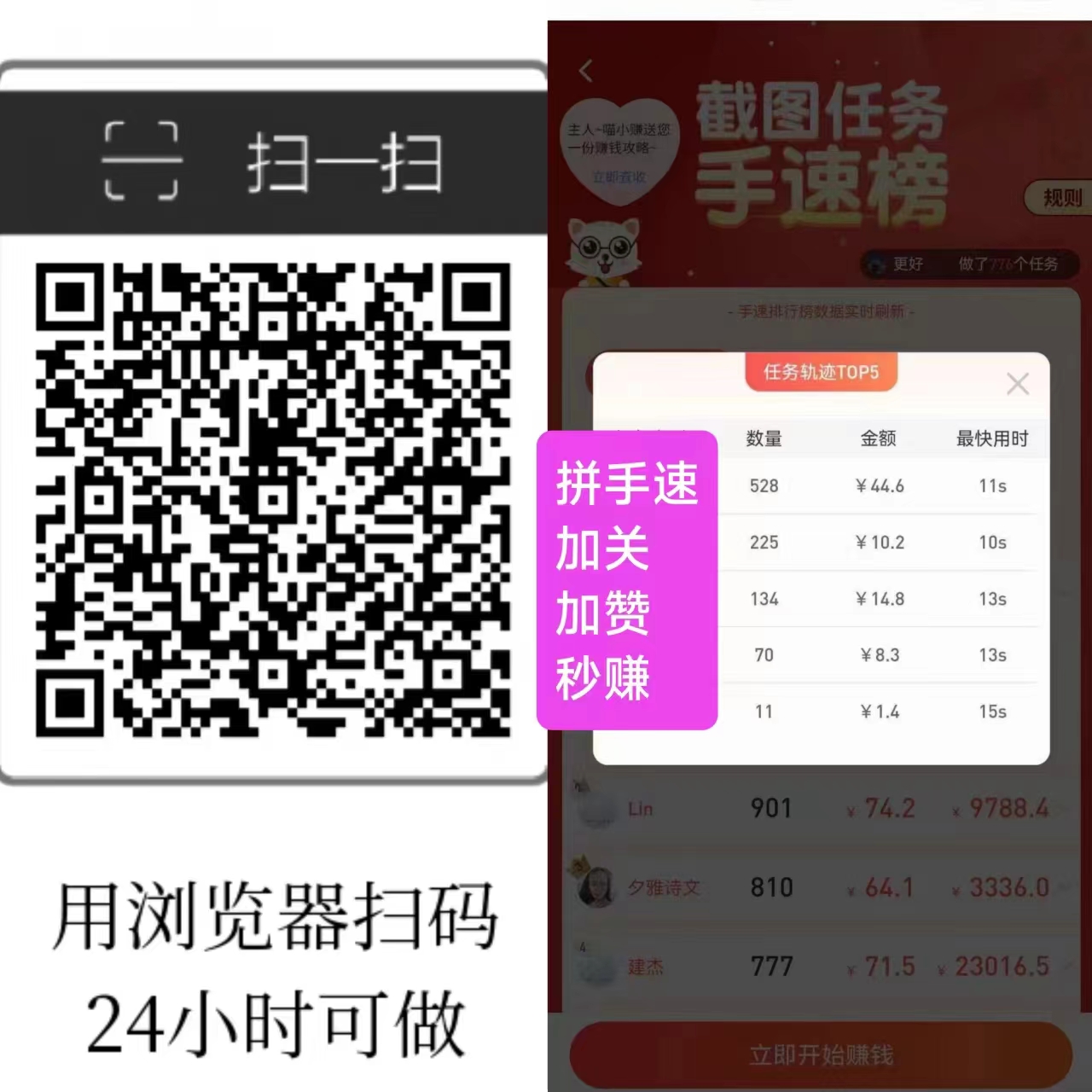 每天赚点APP：抖音、快手、点赞关注！