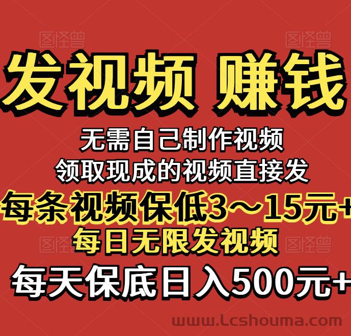 视客宝首码，最稳的视频代发,有抖音就行