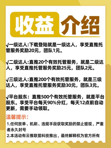 云推联盟、AI自动挂机赚钱、看广告赚钱